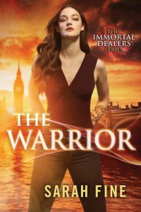 Book Cover for "The Warrior" by Sarah Fine