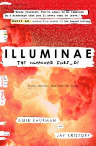 Book Cover for "Illuminae" by Amie Kaufman and Jay Kristoff