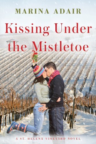 Book Cover for "Kissing Under the Mistletoe" by Marina Adiar